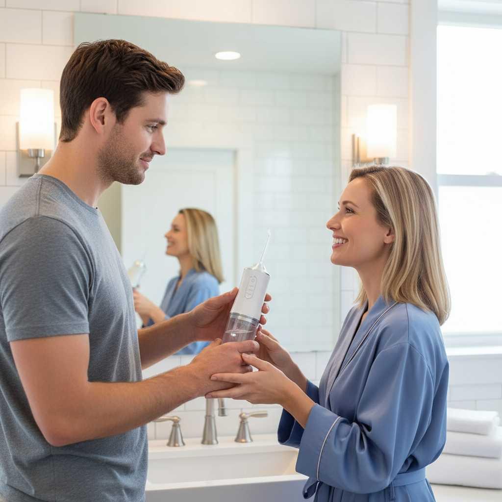 Irrigador bucal AquaDent