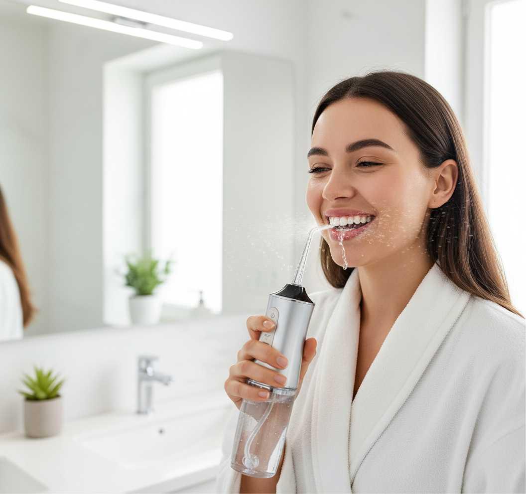 Irrigador bucal AquaDent